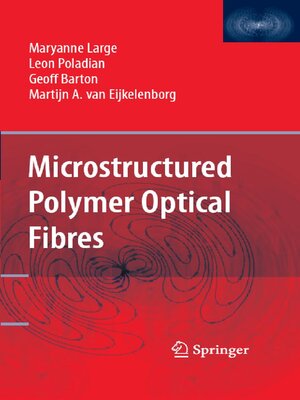 cover image of Microstructured Polymer Optical Fibres